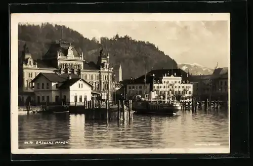 AK Bregenz, Hafenbild