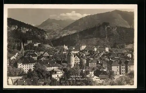 AK Feldkirch, Stadt mit Gurtisspitze