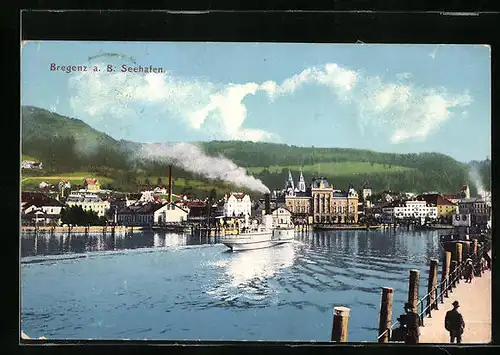 AK Bregenz, am Seehafen