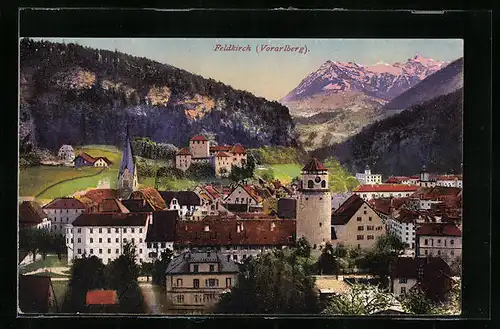 AK Feldkirch, Gesamtansicht