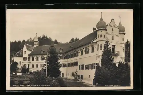 AK Lochau, am Schloss Hofen