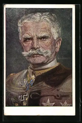 AK Heerführer von Mackensen in Uniform