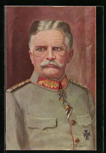 AK Heerführer General von Mackensen in Uniform