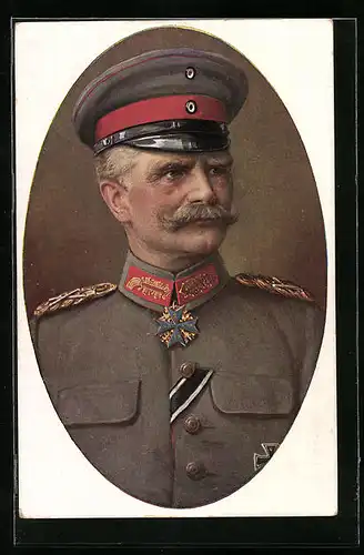 AK Portrait Heerführer Generalfeldmarschall von Mackensen