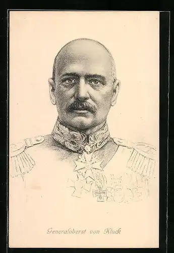 AK Heerführer Generalobest von Kluck