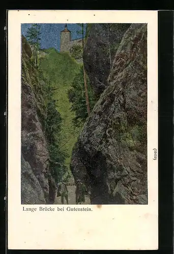 AK Gutenstein, Lange Brücke