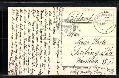 AK Donaueschingen, Lazarett