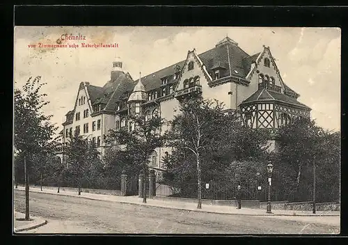 AK Chemnitz, von Zimmermann'sche Naturheilanstalt