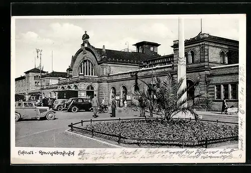 AK Erfurt, am Hauptbahnhof