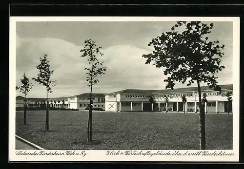 AK Wiek / Rügen, Sächsisches Kinderheim, westl. Kinderhäuser