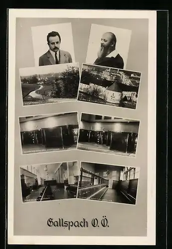 AK Gallspach, Institut Zeileis, Inneres Behandlungsraum, Wartehalle und Auskleideraum