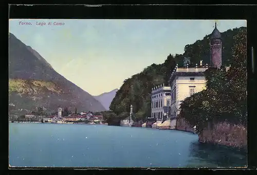 AK Torno /Lago di Como, Panorama