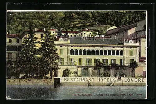 AK Lovere /Lago d`Isco, Hotel Lovere, Facade de l`Hotel