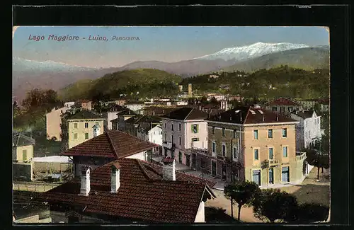 AK Luino /Lago Maggiore, Panorama