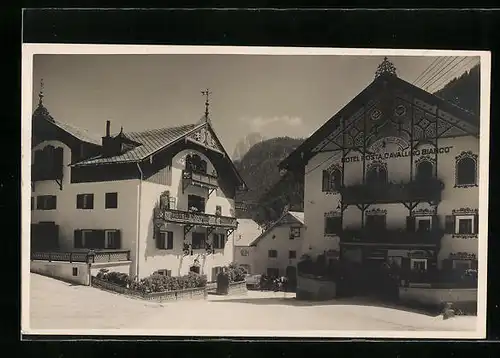 AK Ortisei, Hotel Posta Cavallino Bianco