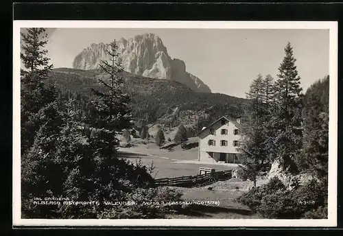 AK Val Gardena, Albergo Ristorante Vallunga verso il Sassolungo