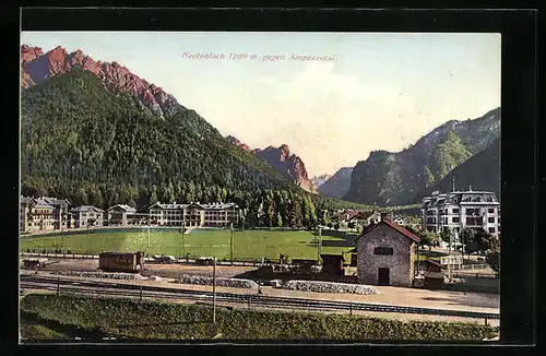 AK Neutoblach, Gesamtansicht gegen Ampezzotal
