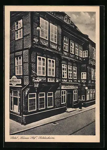 AK Hildesheim, Hotel Wiener Hof von Fr. Roeder