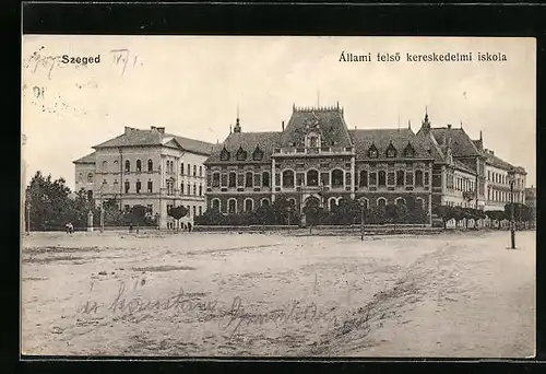 AK Szeged, Allami felsö kereskedelmi iskola