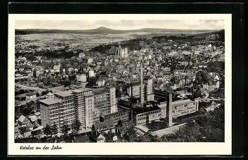 AK Wetzlar an der Lahn, Gesamtansicht aus der Vogelschau