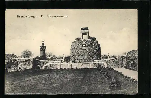 AK Brandenburg a. H., Bismarckwarte