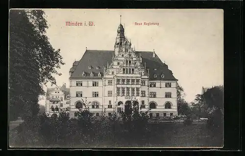 AK Minden i. W., Neue Regierung