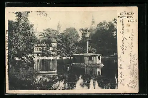 AK Dresden, Zwingerteich