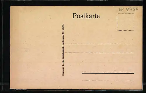 AK Minden i. W., Überführung des Mittelland-Kanals über die Weser