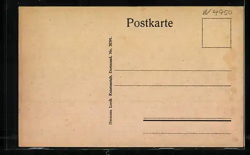 AK Minden i. W., Überführung des Mittelland-Kanals über die Weser