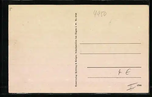 AK Minden i. W., Überführung des Mittelland-Kanals über die Weser