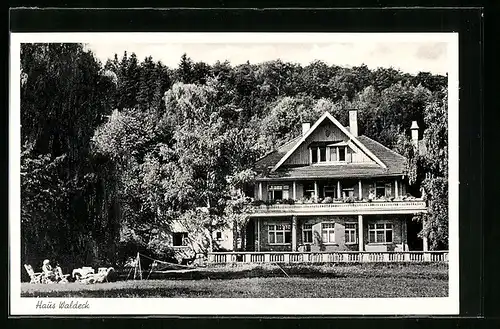 AK Sobernheim /Nahe, Felke-Kurort, Haus Waldeck