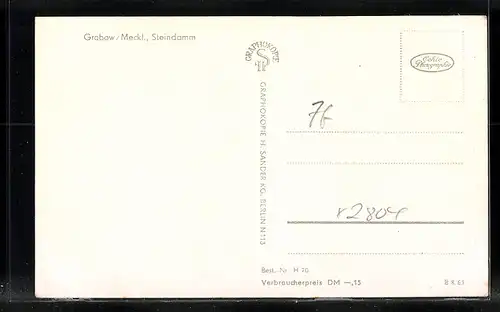 AK Grabow (Meckl., Steindamm