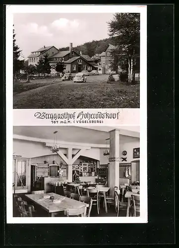 AK Schotten, Berggasthof Hoherodskopf auf dem Vogelsberg