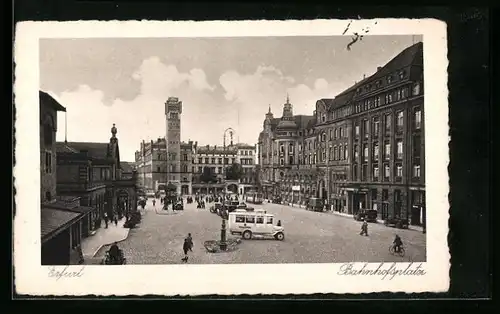 AK Erfurt, Bahnhofsplatz