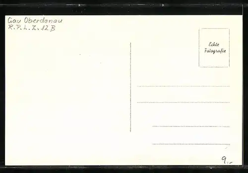 AK Waizenkirchen /O.D., platz mit Tabakgeschäft und Kriegerdenkmal