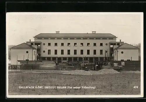 AK Gallspach, Institut Zeileis vor seiner Vollendung