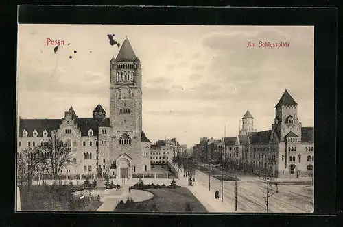 AK Posen, Am Schlossplatz