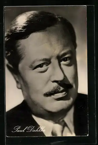 AK Schauspieler Paul Dahlke ernst schauend