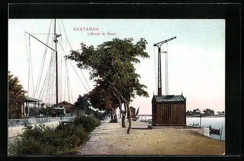 AK Kantarah, L`Entrée du Canal