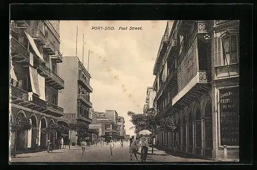 AK Port-Said, Post street
