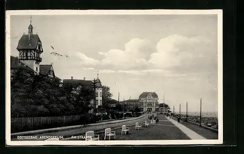 AK Ostseebad Arendsee, Am Strande