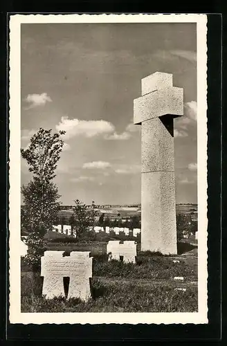 AK Hürtgen / Düren, auf dem Ehrenfriedhof