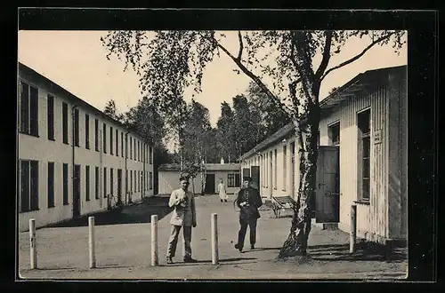 AK Dresden-Neustadt, Infanterie-Baracken