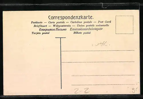 Künstler-AK Briefmarken und Wappen Österreichs, Telegraphenleitung mit Schwalben