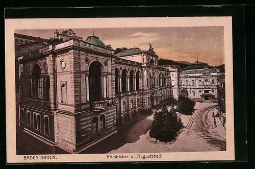 AK Baden-Baden, Friedrichs- und Augustabad