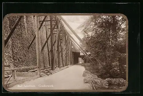 AK Bad Salzelmen, Weg am Gradierwerk