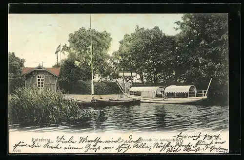 AK Ratzeburg, Motorboot Anlegestelle