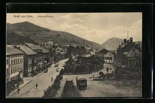 AK Kirn, Partie in der Bahnhofsstrasse