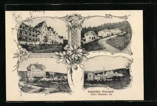 AK Hohwald, Heilstätte mit Umgebung