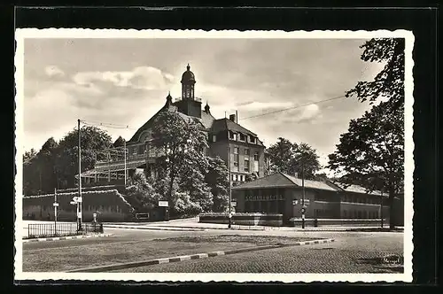 AK Berlin-Wannsee, Kaiserpavillon in der Strassenansicht